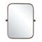 Hello Honey® 24'' Metal Framed Pivoting Wall Mirror